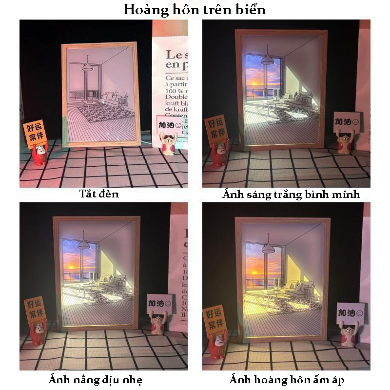 Đèn ngủ cảm biến ánh sáng tự động