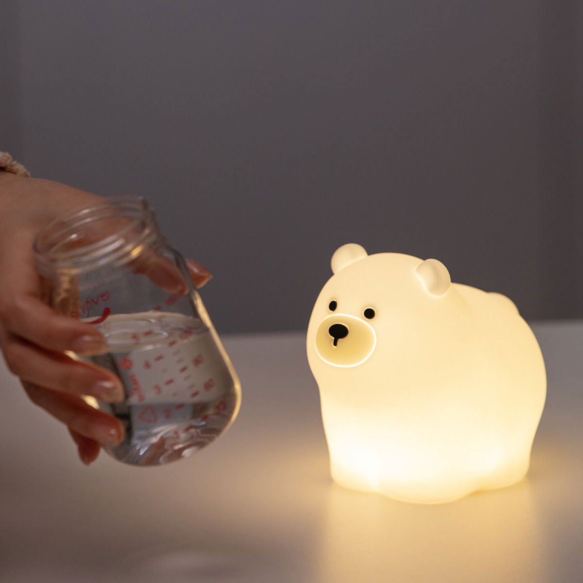 Đèn ngủ hình gấu Teddy - Ảnh 3