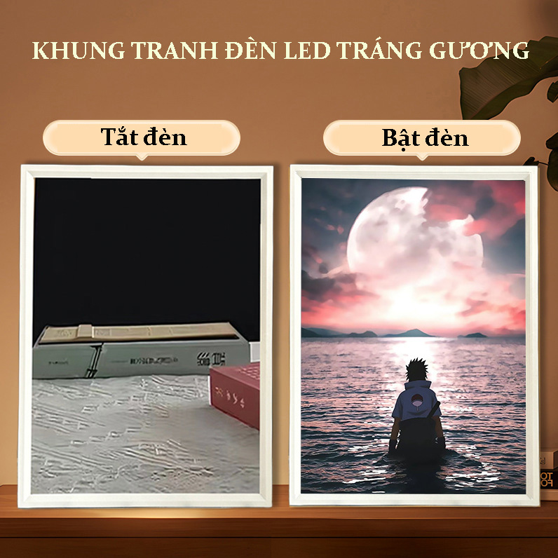 Đèn ngủ khung gỗ hình ngôi nhà - Ảnh 5