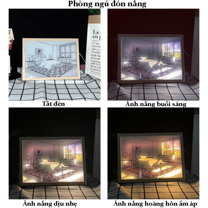 Đèn ngủ cảm biến ánh sáng tự động - Ảnh 3